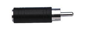 RCA štekers uz 3.5mm ligzda, mono