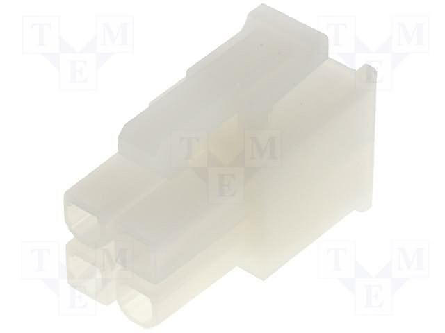 4pin(2x2), korpuss kontaktam "mama", 4.2x4.2mm, Mini-Fit® serija, taisns