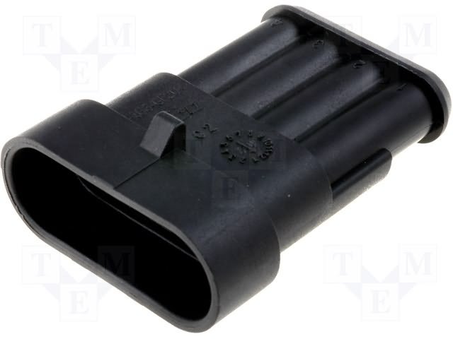 AMP serija Superseal 1.5 "papa" 4PIN, IP67, 14A/24VDC