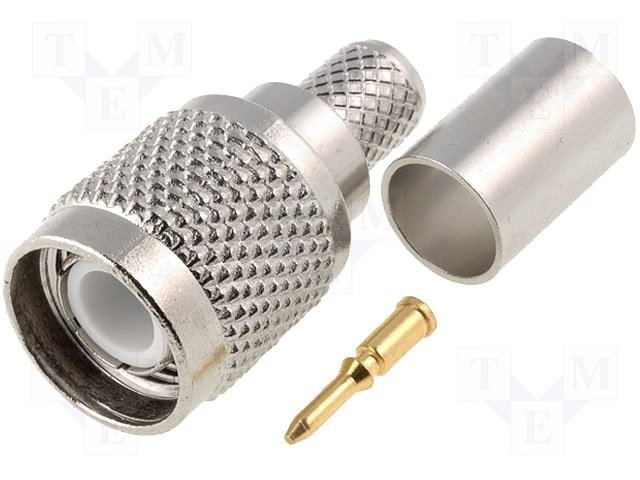 TNC štekers, uz vadu RG-6, CRIMP