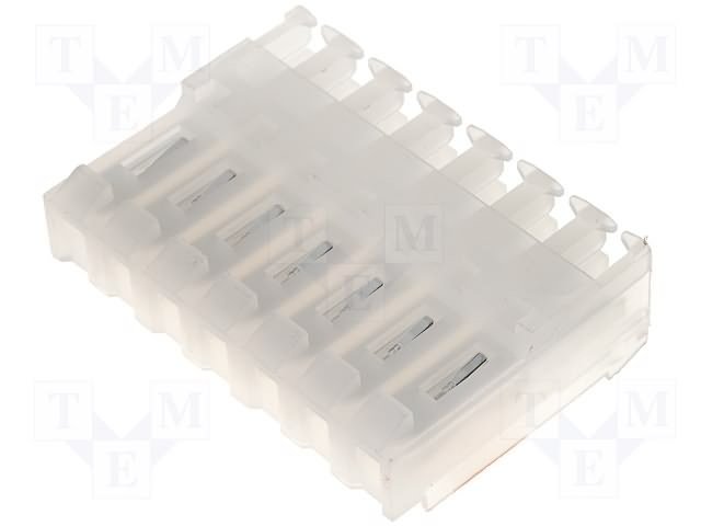 7pin, štekers/mama uz vadam, IDC, solis=3.96mm, 18AWG, 0.8mm², 300V/8A, CE156
