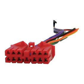 ZRS-AS-18B auto savienotājvads, apgriezts => JEEP/PEUGE=>ISO