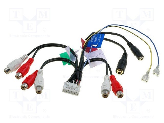 CONN.PIONEER.03, Konectors, AVIC, Jack 2.5mm, Jack 3.5mm, RCA, Pioneer, PIN: 20