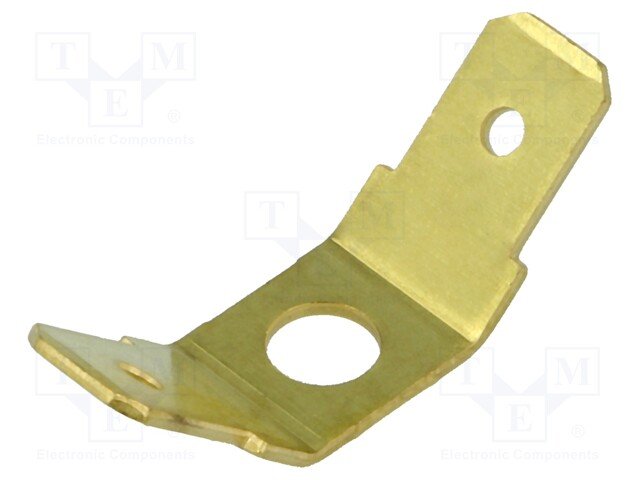 6.3x0.8mm dakša plakana divpuseja, \_/ veida, M4