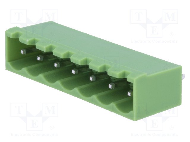 Terminal blocks PCB, štekers, 7pin, 5.08mm, 12A, taisns