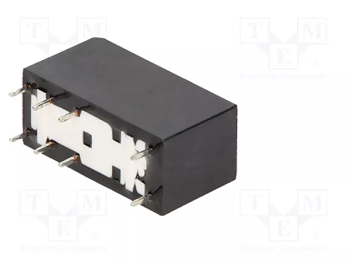 Relejs DC48V, DPDT, 2x8A/250VAC, 2x8A/24VDC, 5358Ω(9mA), divi kontakti uz pārslēgšanu, 29x12.7x15.7mm, OMRON
