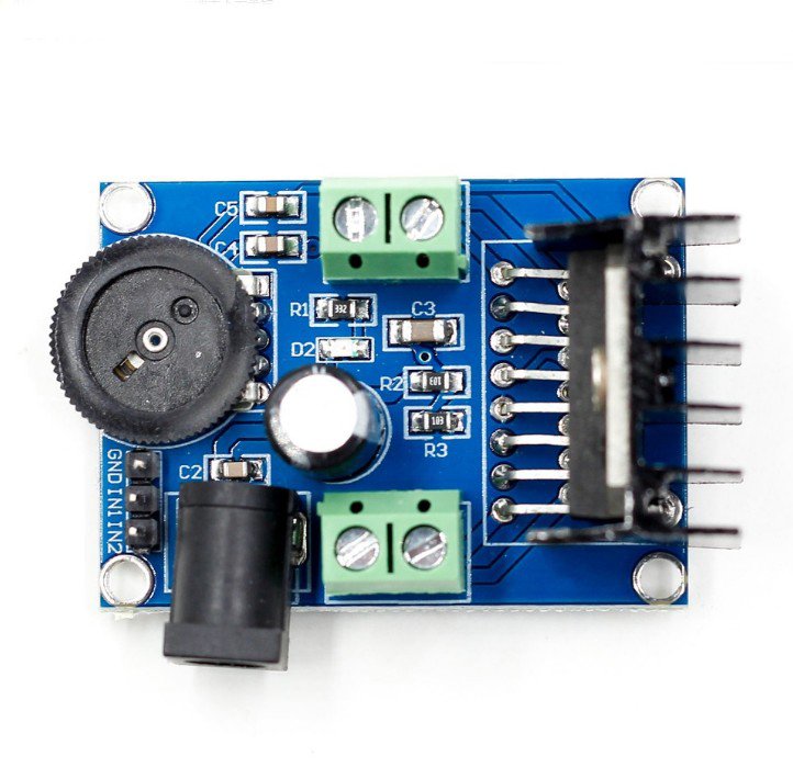 Modulis: audio, jaudas pastiprinātajs TDA7266, Stereo, 2x7W, 3V...18VDC