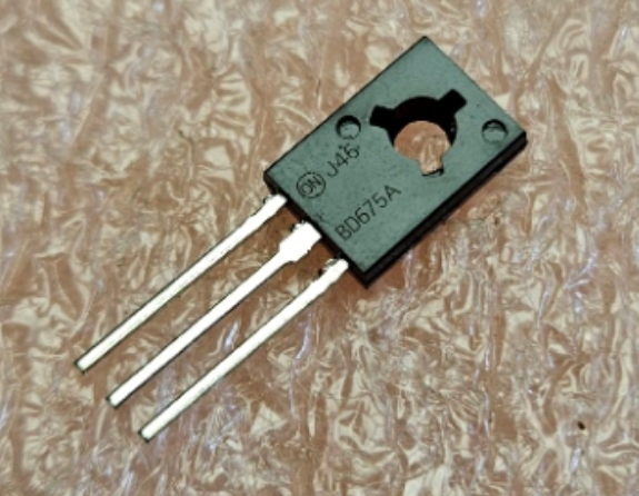 BD675A Tranzistors NPN-darl+diod, 45V, 4A, 40W, TO-126