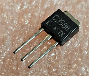 2SC3588 Tranzistors NPN, 500V, 0.5A, 10W, TO-251