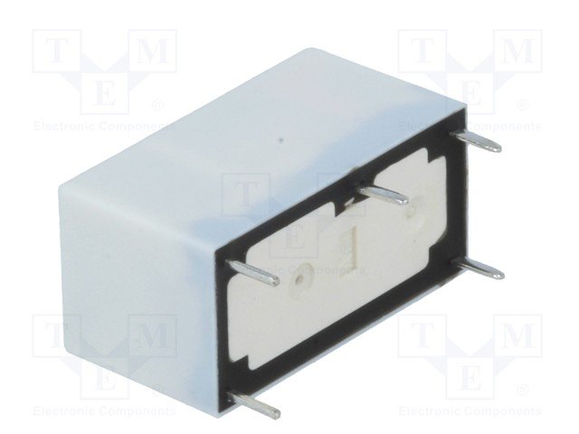 Relejs DC12V, SPDT, 5A/250VAC, 5A/30VDC, 720R(17mA), IP64, viens kontakts uz pārslēgšanu, 20x10.7x10mm, RELPOL => PE514012