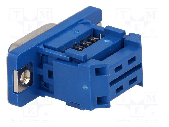 9PIN D-SUB, ligzda, Flatcable IDC connector