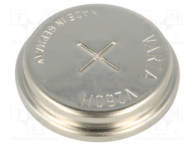 Akumulatori V250H, Varta, bez izvadiem, Ni-MH, 250mAh, Ø25x6.4mm, 1.2V, 11.68gr.