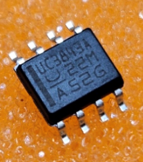 UC3843AD SMD Mikroshēma Driver, PWM controller 1A, 5V, SO8