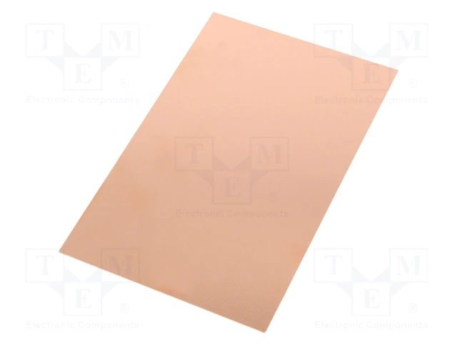 Tekstolīts segums vienpusēja folija 100x160, FR4, biezums 2.4mm