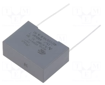 150nF 440VAC, 1000VDC, plēves kondensatori polipropilēna, ±10%, P22.5, 26.5x18.5x10mm, traucējumi X1, KEMET