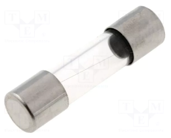 12.5A, T, 5x20mm, 250VAC, time-lag, stikls drošinātājs, SCHURTER