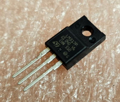 LM317P Mikroshēma Voltage stabiliser, adjustable, 1.2÷37V, 1.5A, TO-220F