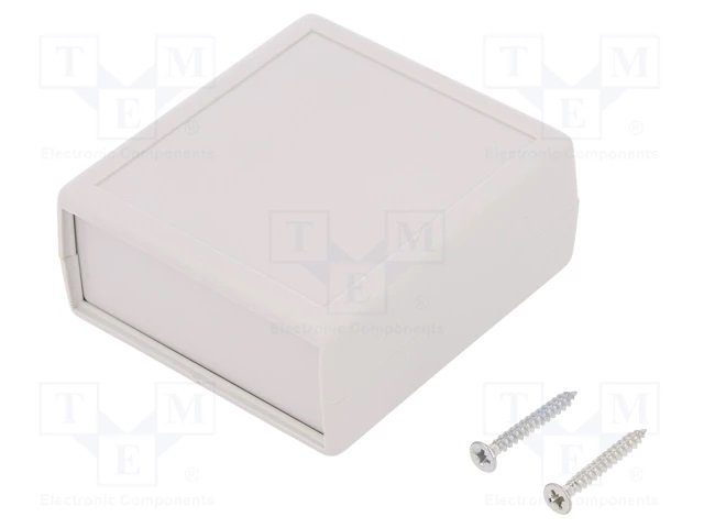 Plastmasas korpuss, 63x69x30mm, ABS, peleka krasa