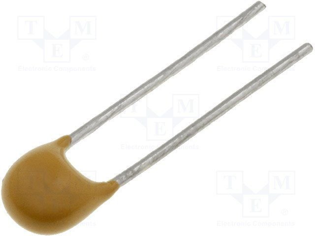 47pF, 50V, C0G, ±5%, kondensators monolit