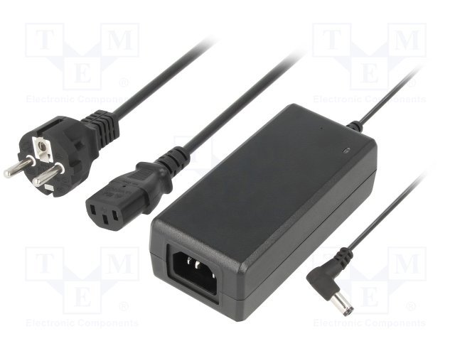 Barošanas bloks 220V=>24V, 2.7A, 5.5/2.1, 65W, 0.34kg