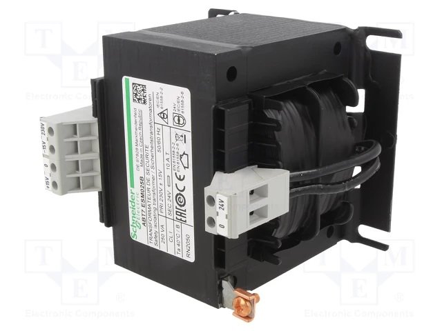 Transformators 220V=>24V, 10400mA, 250VA, 97x105x105mm, klemes, Pēc iepriekšēja pasūtījuma