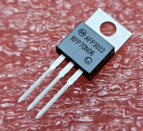 70N06 Tranzistors N-FET, 60V, 70A, 142W, 0R014, TO-220