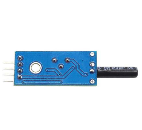 Modulis: sensors: vibrācijas, LM393, 32x14mm, 3÷5VDC
