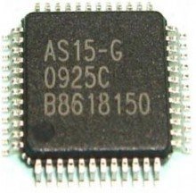 AS15G SMD Mikroshēma 14+1 Channel Voltage Buffers for TFT LCD, TQFP48