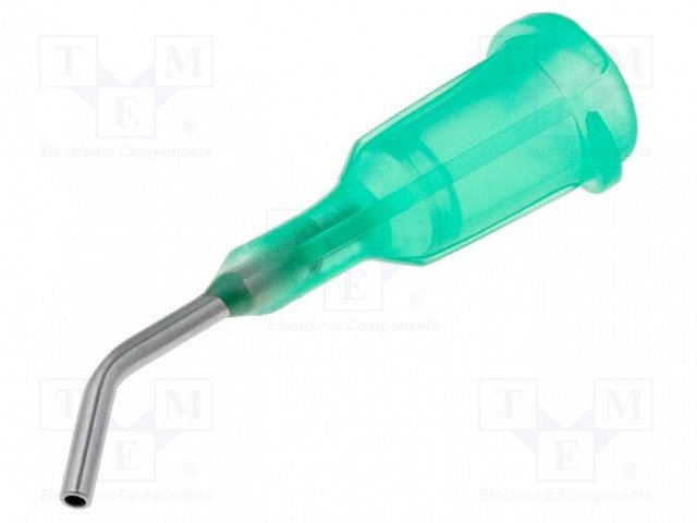 Adata: tērauda, 0,5", Izmērs: 18, izliekta 45°, 0,84mm, Montāža: Luer Lock