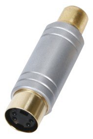 SVHS ligzda uz RCA ligzda HI-END, pārēja
