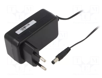Barošanas bloks 220V=>12V, 2A, 5.5/2.1mm, 24W, 0.152kg