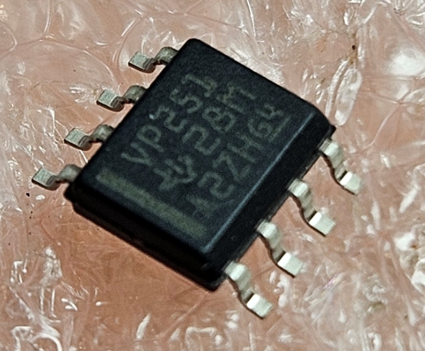 SN65HVD251D(VP251) SMD Mikroshēma CAN controller, Channels:1, 1Mbps, SO8