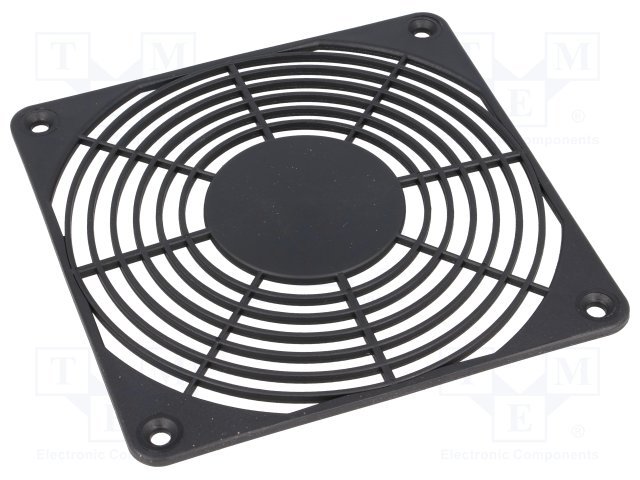 Aizsardzības režģis ventilatoram, 120x120mm, plastmasas