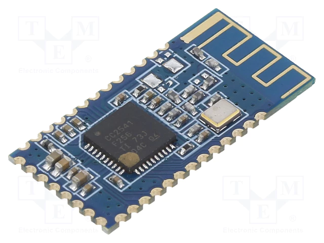 Modulis: Bluetooth V4.0 + BLE, 3.3...5VDC, UART, 40x15x2mm