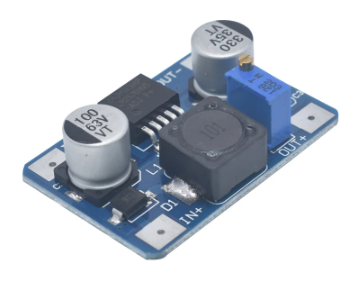 Modulis: Pārveidotājs, step down, Uie=6...60V, Uiz=4...38V, 5A, 44x30x13mm, LM2576HVS-ADJ