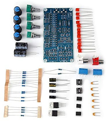 Modulis: audio, priekšpastiprinātājs, stereo, ar skaļuma kontroli, DC12VDC, 112x70x23mm, NE5532, detaļu komplekts "Dari pats"