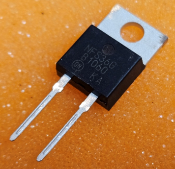 MBR1060G, Diode Schottky, 60V, 10A, ONSEMI, TO-220AC