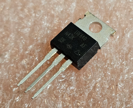IRF640 Tranzistors N-FET, 200V, ±20V, 18A, 125W, 0R15, TO-220