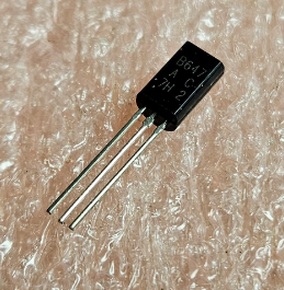 2SB647 Tranzistors PNP, -120V, -1A, 0.9W, 140MHz =>2SA1013, TO-92mod