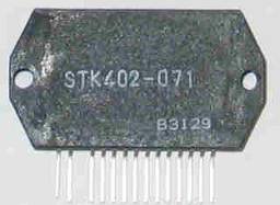 STK402-071 Mikroshēma PWR AMPLIFIER