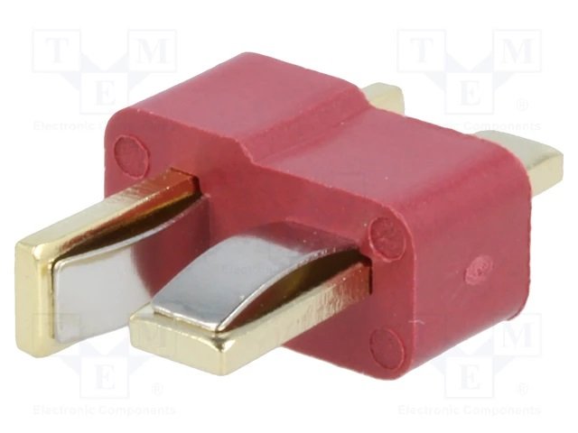2Pin, AM1015, "papa", 500V, 25A, 12AWG(4mm2), lodejama vadam, bez korpusa