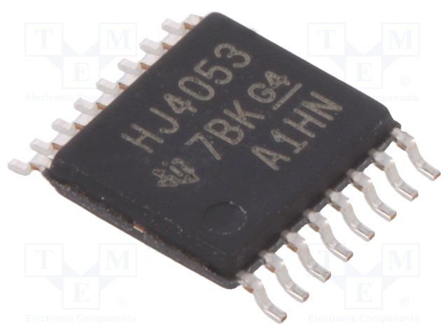 74HC4053PW SMD Mikroshēma, digital, demultiplexer/multiplexer, TSSOP16