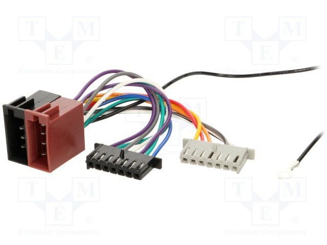 ZRS-176 Connector for radio Chlysler 1985...2001 -> ISO