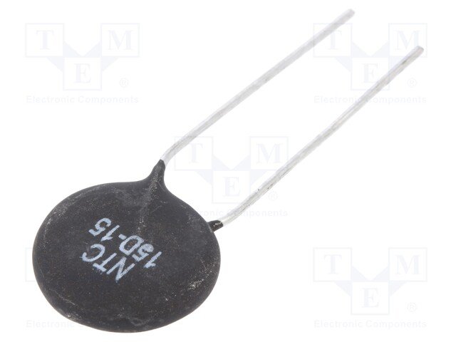 Termistors, NTC, 15mm, 4A, 15R