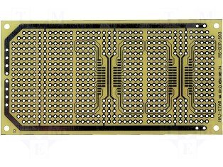 Maketēšanas plate DIP(2.54mm), SO28, 55x105mm, stikltekstolits, 1.5mm