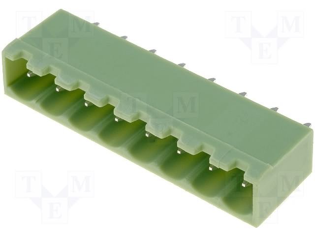 Terminal blocks PCB, štekers, 8pin, 5.08mm, 12A, taisns