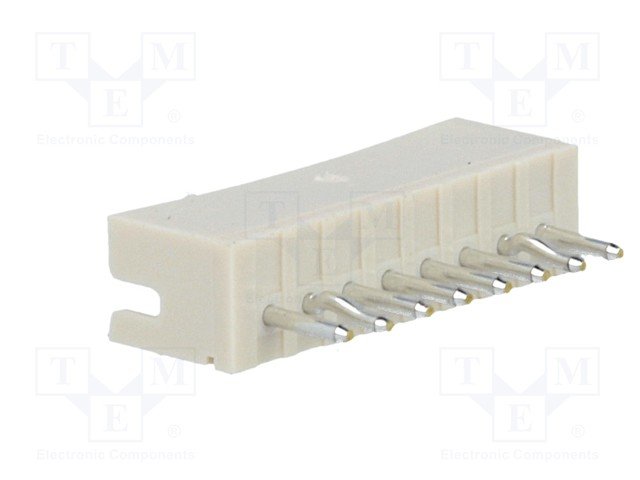 8pin, ligzda/papa, šasijai, solis=1.5mm, THT, 50V/1A