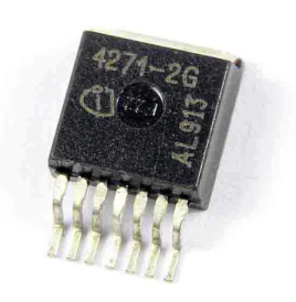 TLE4271-2G SMD Mikroshēma Voltage stabiliser, fixed, 5V, 0.55A, TO-263-8