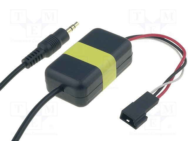 Adapters AUX=>3.5mm štekers, BMW 3 (E36) ->2000, BMW 3 (E46) ->2000, BMW 5 (E34) ->2001, BMW 5 (E39) ->2001, BMW 7 (E32), BMW 7 (E38), BMW X5 (E53) ->, Pēc iepriekšēja pasūtījuma