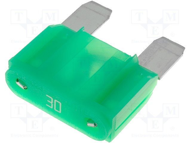 Drošinātājs auto MAXI, 30A, 32V, 29 x 35 x 9mm